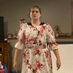 SHEIN short Floral Dress